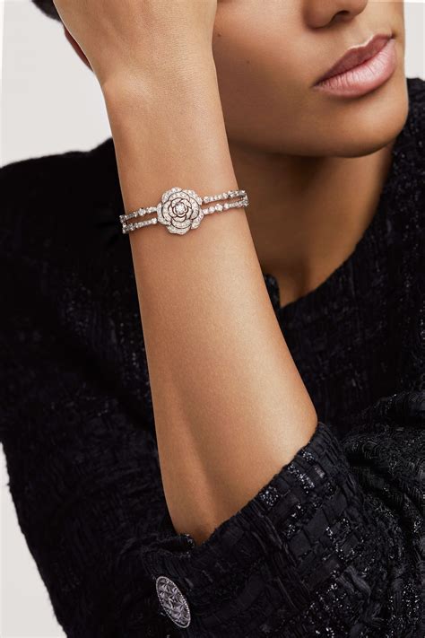 diamond bracelet chanel|authentic Chanel bracelet.